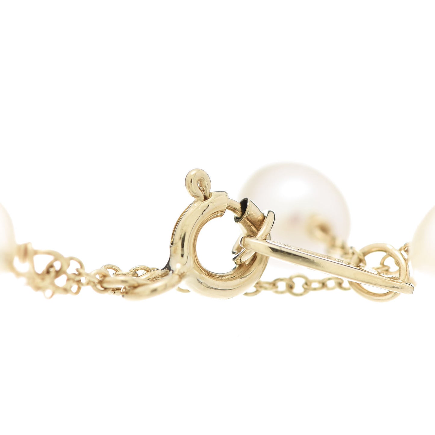 18K Yellow Gold Pearl 6-6.5mm Elsa Peretti Pearls By The Yard Bracelet