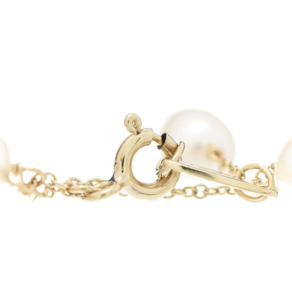 Tiffany 18K Yellow Gold Pearl 6-6.5mm Elsa Peretti Pearls By The Yard Bracelet 4 of 7