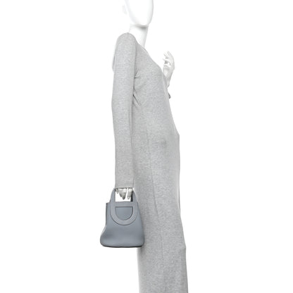Hermes Taurillon Clemence Swift In-The-Loop 18 Bag Gris Pantin 2 of 11