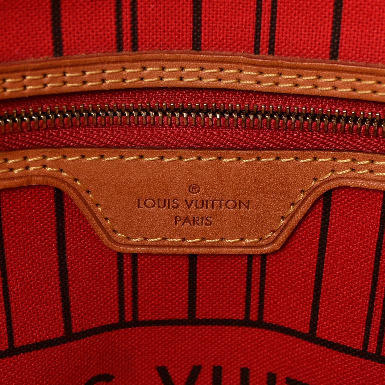 Louis Vuitton Monogram Neo Neverfull MM Cherry 7 of 10