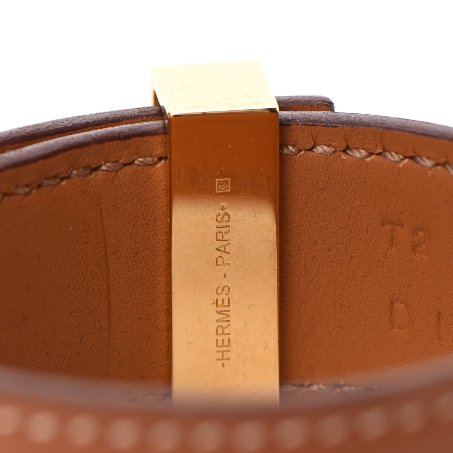 Hermes Epsom Collier de Chien 24 Bracelet T2 Gold 4 of 7