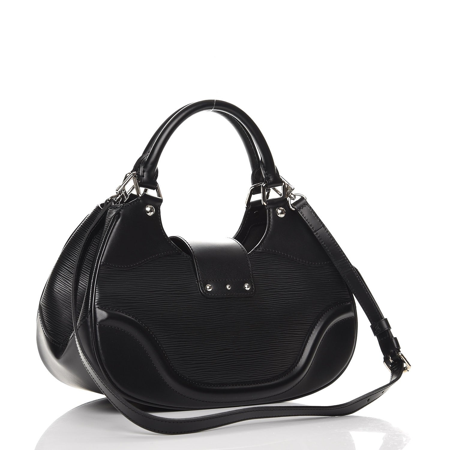 Louis Vuitton Epi Montaigne Sac Black 4 of 8