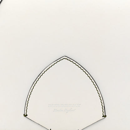 Burberry Calfskin Large Square Satchel Chalk White 11 of 15