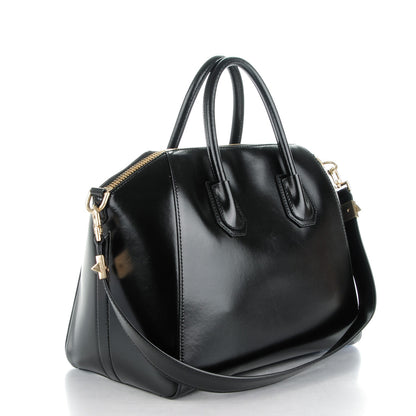 Givenchy Shiny Lord Calfskin Medium Antigona Black 3 of 7