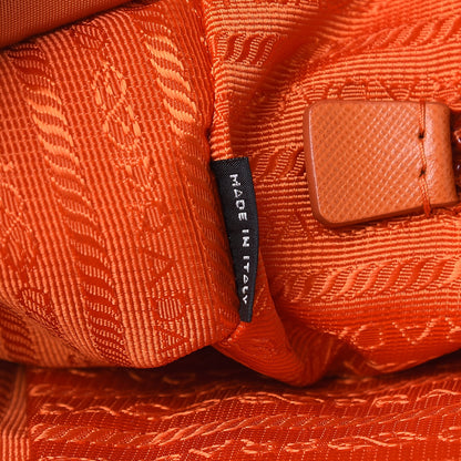 Prada Tessuto Nylon Tote Papaya 8 of 11