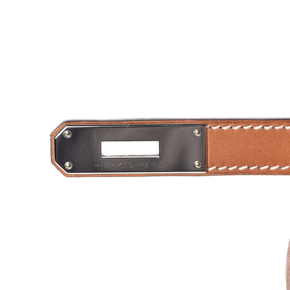 Hermes Barenia Grizzly Au Galop Kelly Retourne 32 Fauve 23 of 41