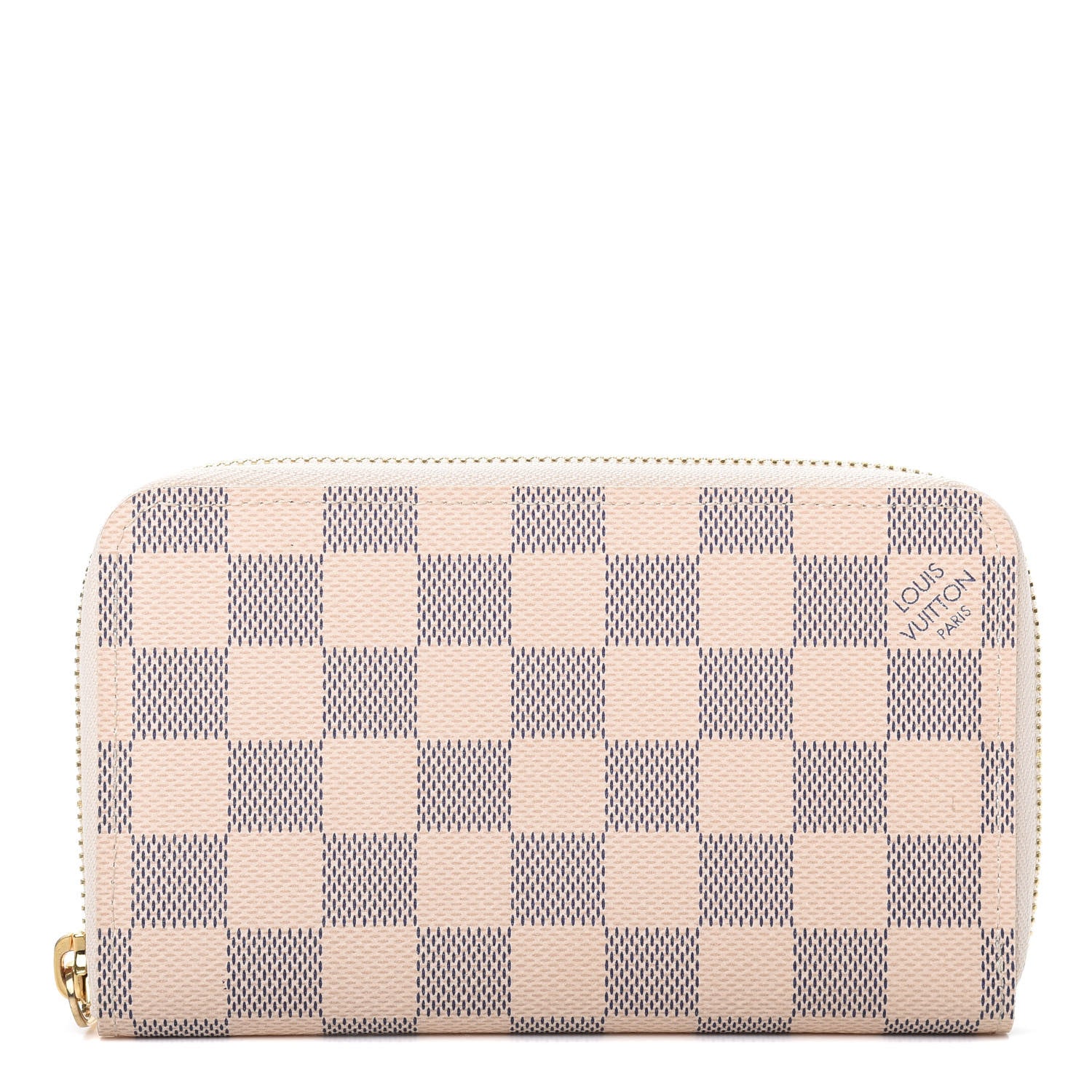 Louis Vuitton Damier Azur Compact Zippy Wallet 1 of 9