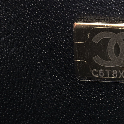 Chanel Lambskin Quilted Mini Top Handle Rectangular Flap Black 7 of 11