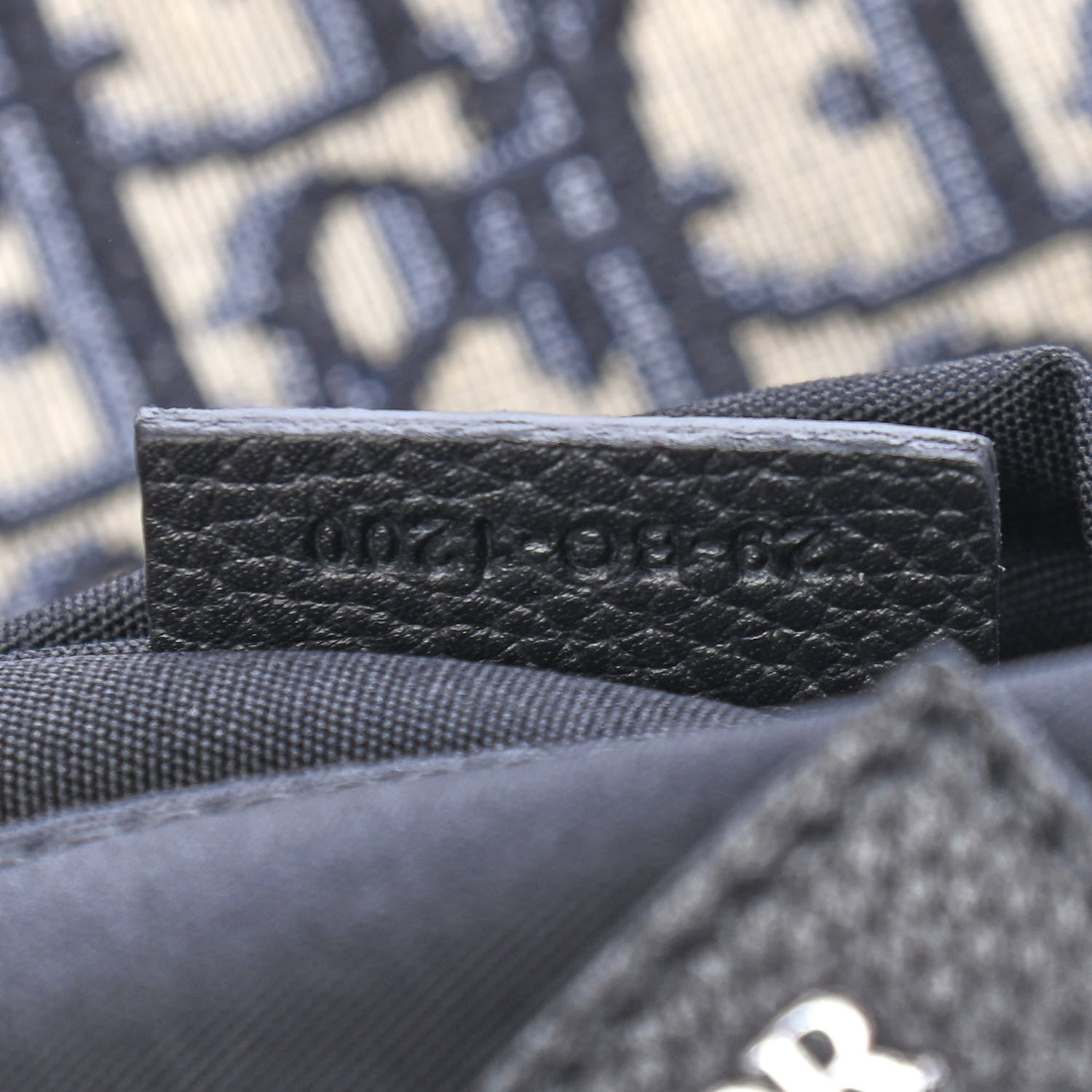 Christian Dior Oblique Soft Saddle Bag Beige Black 7 of 9