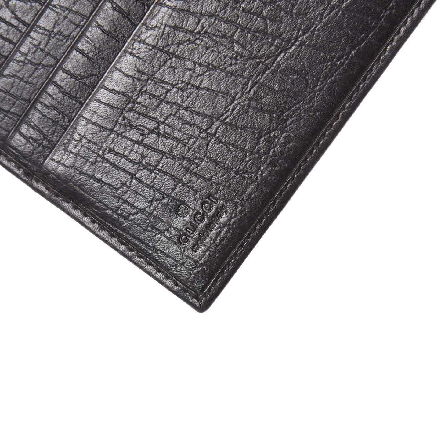 Monogram Web Wallet Brown