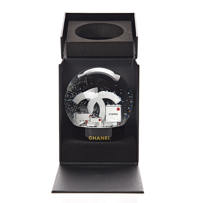 Chanel Glass CC Shopping Bag Snow Globe 5 of 5