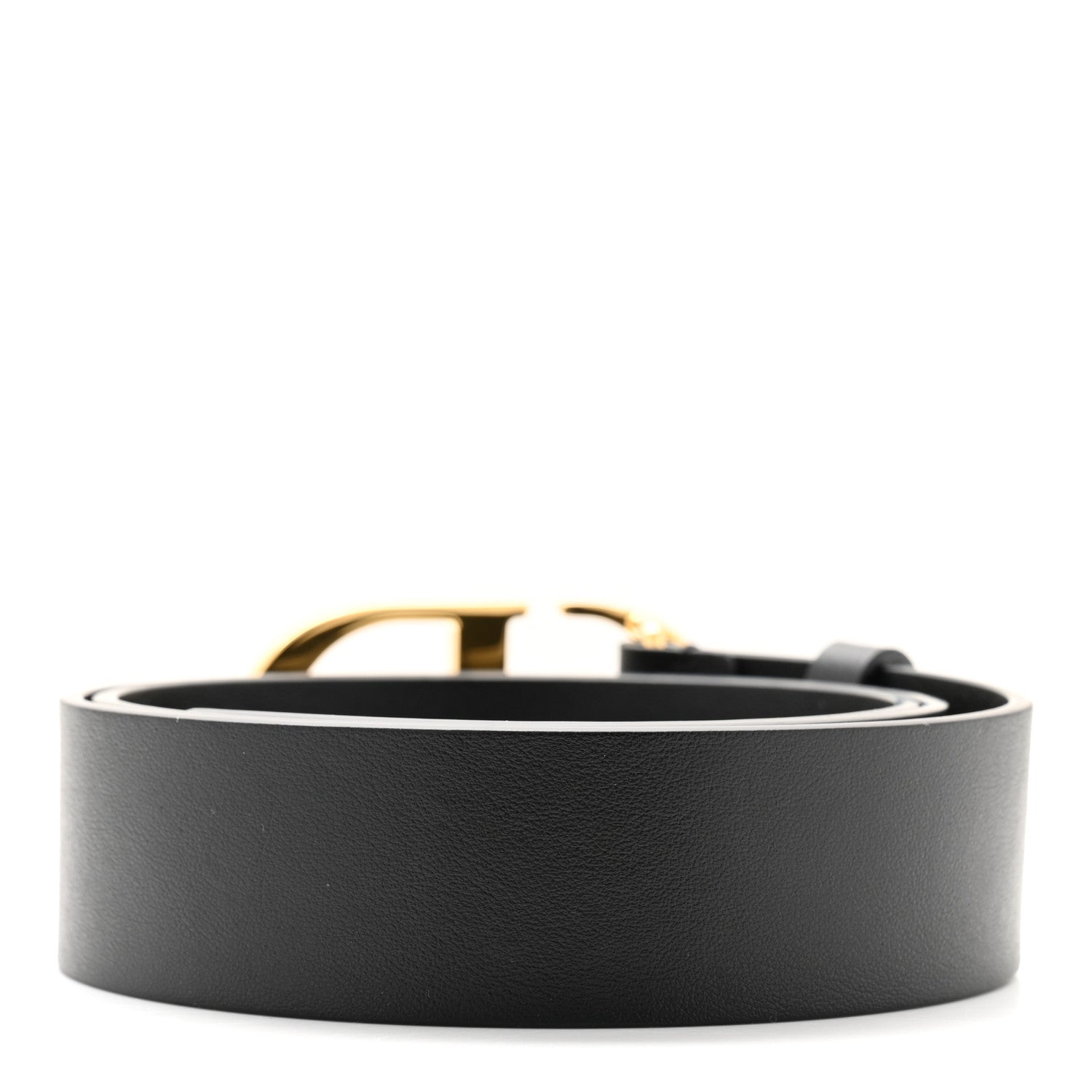 Christian Dior Calfskin 30 Montaigne 35mm Belt 80 32 Black 2 of 7