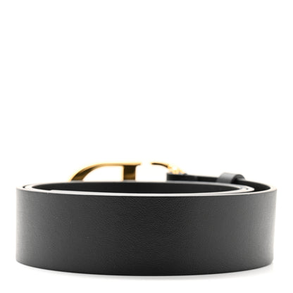 Christian Dior Calfskin 30 Montaigne 35mm Belt 80 32 Black 2 of 7