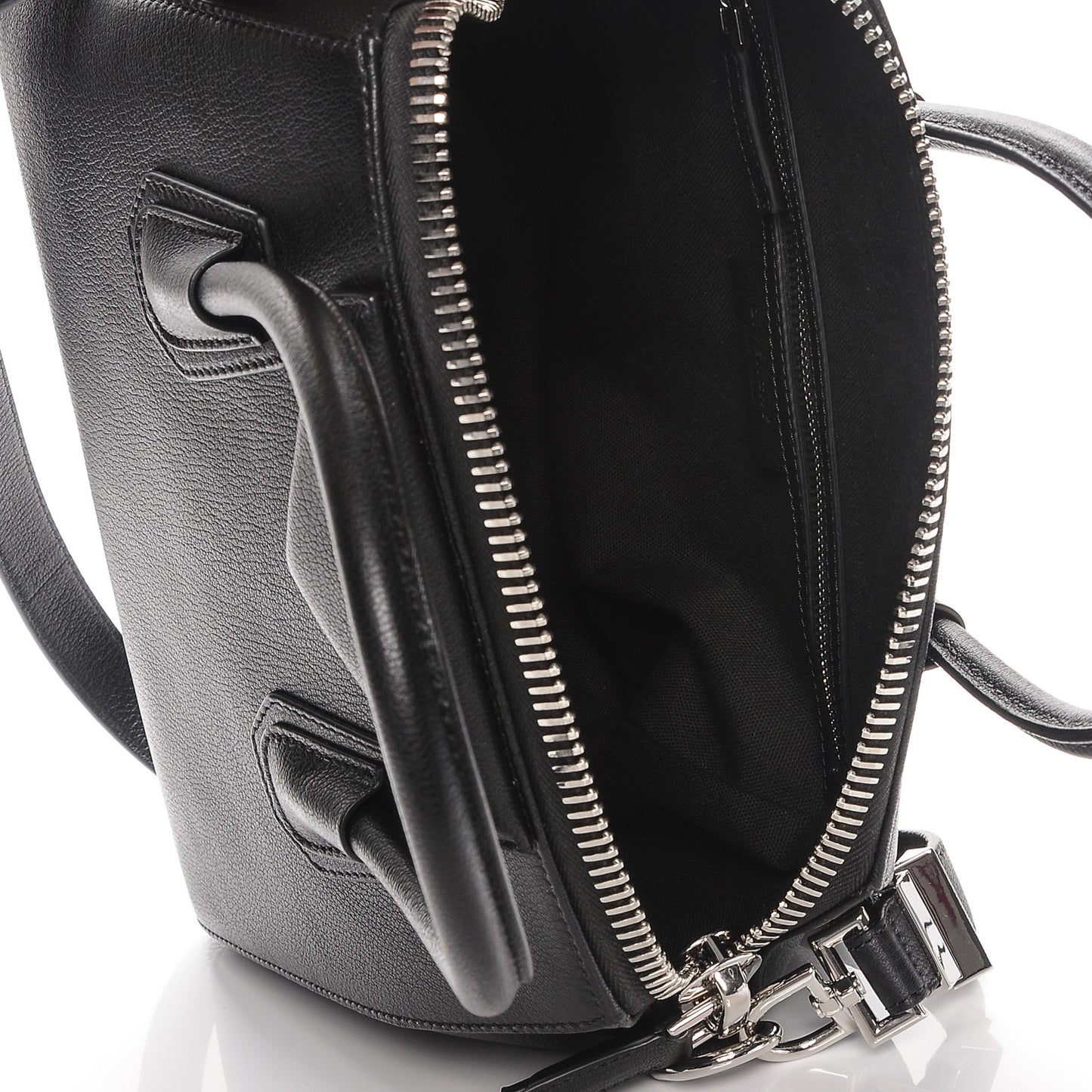 Sugar Goatskin Small Antigona Black