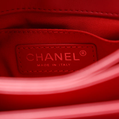 Chanel Calfskin Mini Tramezzo Flap Red 6 of 11