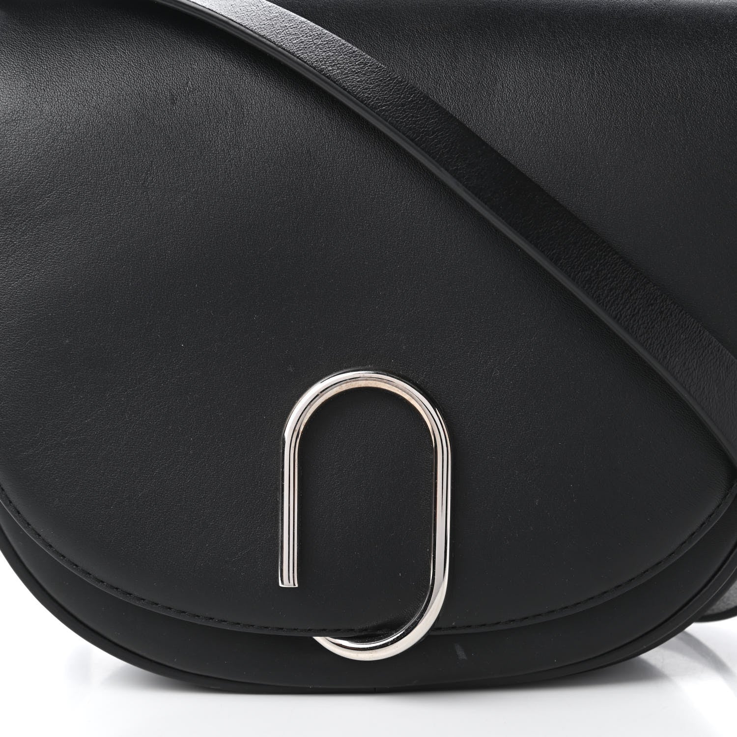 3.1 Phillip Lim Calfskin Alix Saddle Crossbody Bag Black 9 of 9