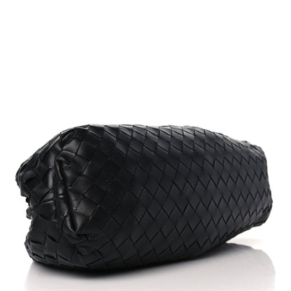 Bottega Veneta Nappa Maxi Intreccio The Pouch Oversized Clutch Black 5 of 10