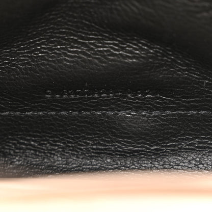 Saint Laurent Grain De Poudre Matelasse Chevron Monogram Chain Wallet Deep Beige 7 of 11