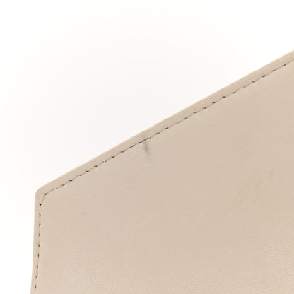 Chanel Lambskin Reversed Chevron Quilted Flap White 16 of 17