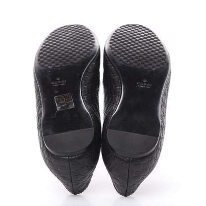 Gucci Microguccissima Flats 38.5 Black 5 of 11