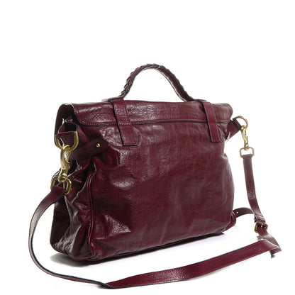 Mulberry Soft Buffalo Leather Oversized Alexa Conker 3 of 12