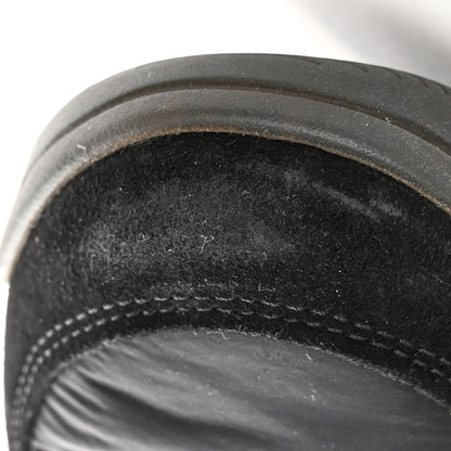 Chanel Nylon Suede Calfskin CC Sneakers 40 Black 11 of 11