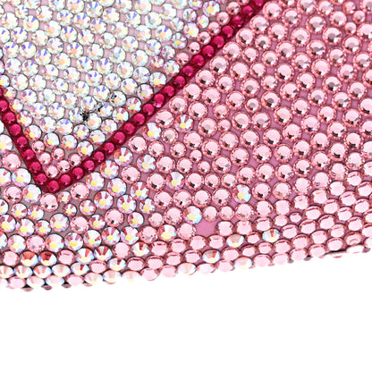 Judith Leiber Crystal No Ceilings Dime Disc Bag Pink 12 of 13