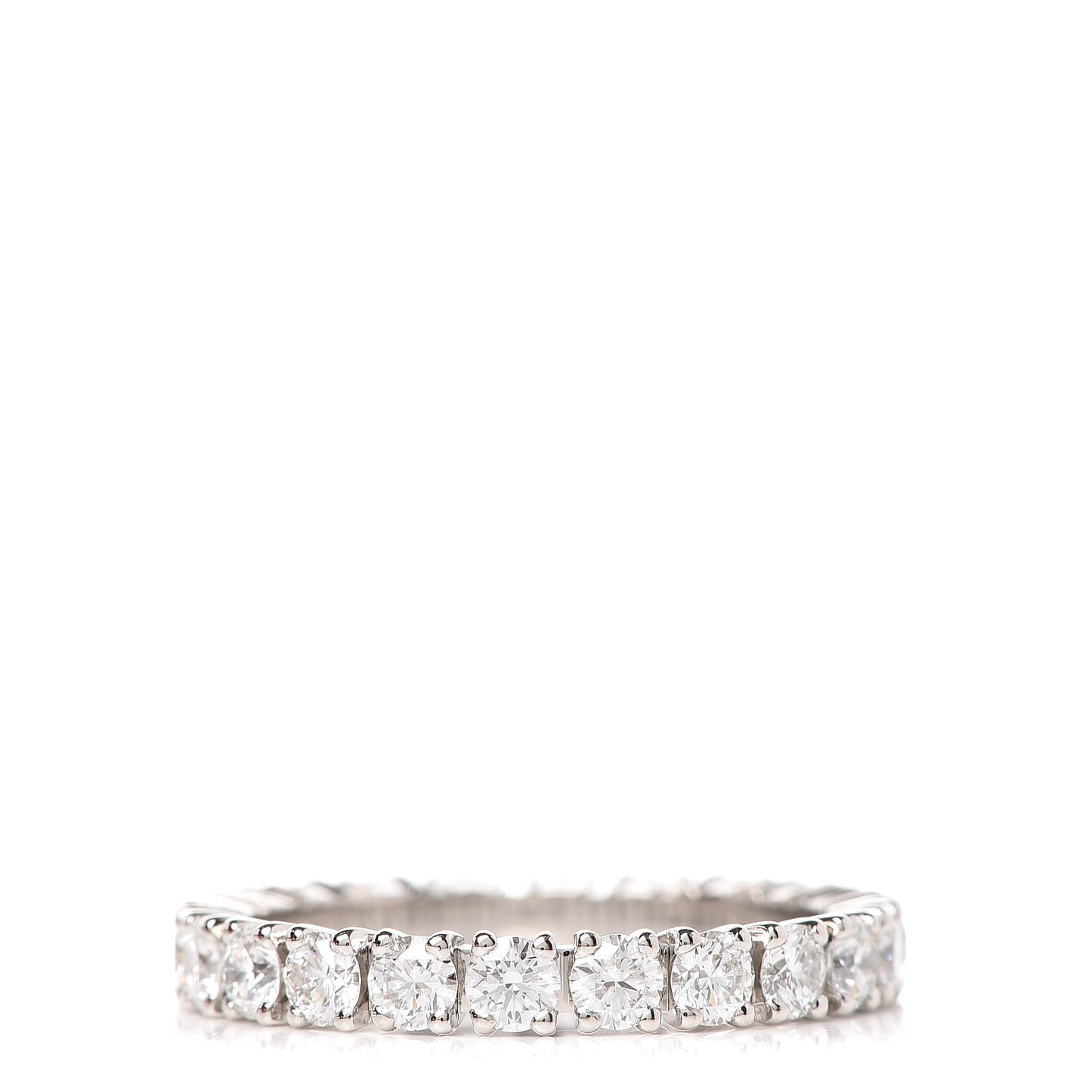 Platinum Diamond 1.32ct Destinee Wedding Band Ring 53 6.5