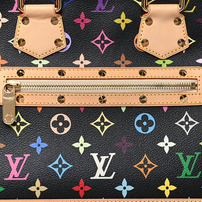 Louis Vuitton Monogram Multicolor Alma Black 7 of 10