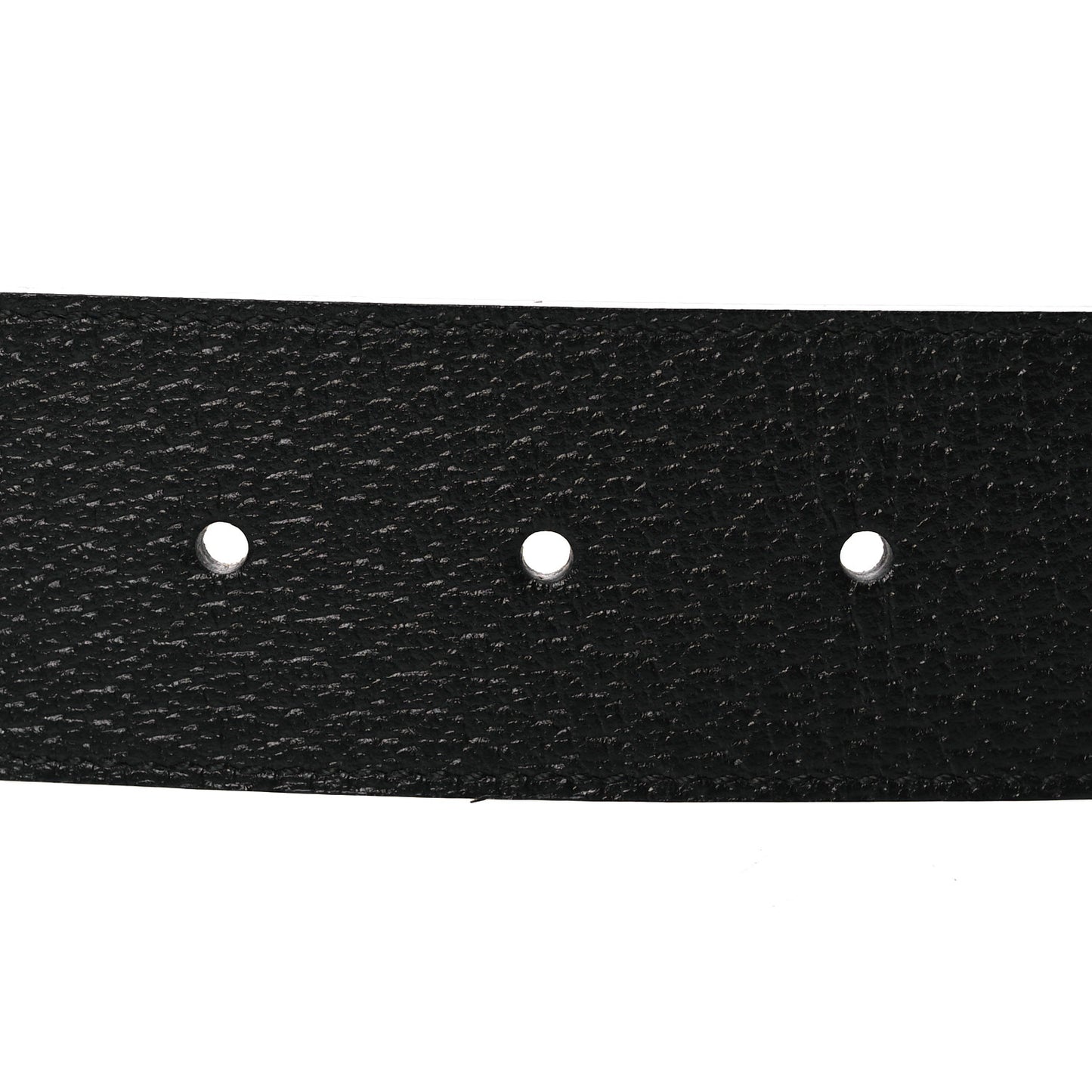 Textured Calfskin Double G 40mm Belt 80 32 Black
