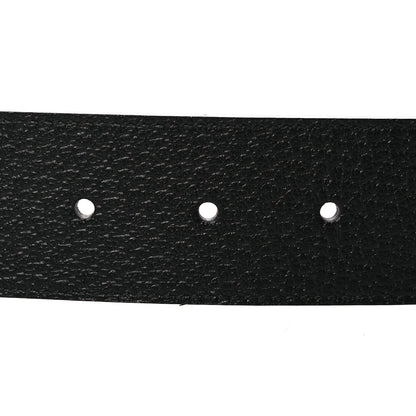 Gucci Textured Calfskin Double G 40mm Belt 80 32 Black 3 of 7