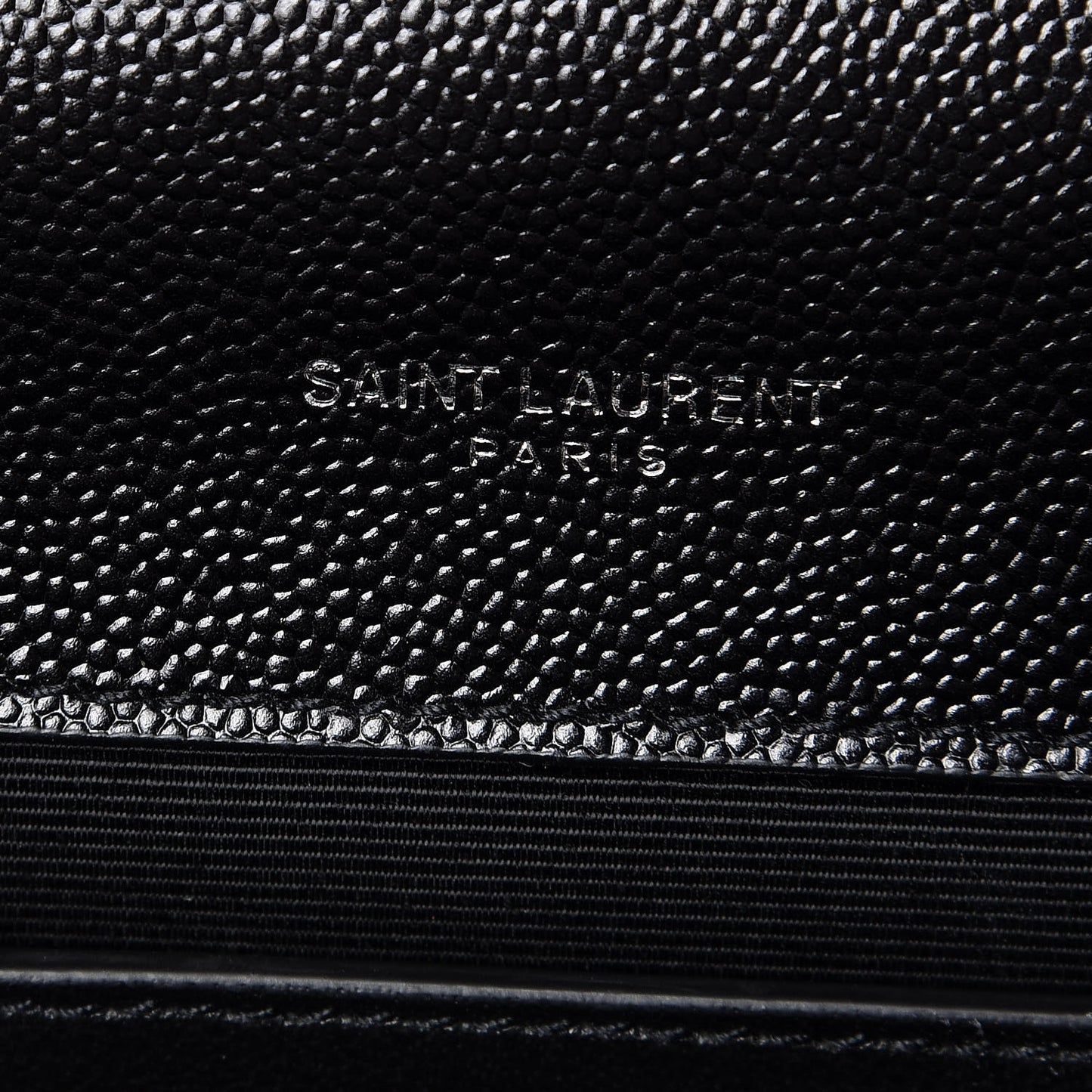 Grain De Poudre Small Monogram Kate Satchel Black