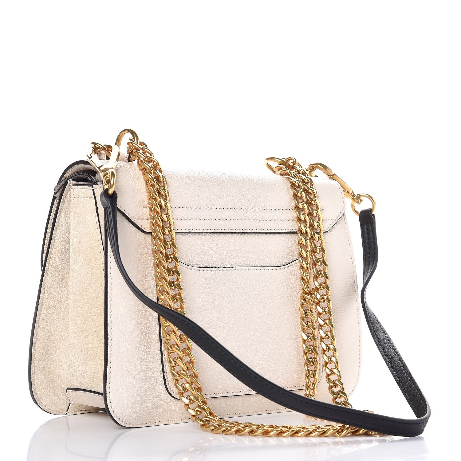 Chloe Goatskin Medium Mily Shoulder Bag Off White 3 of 7