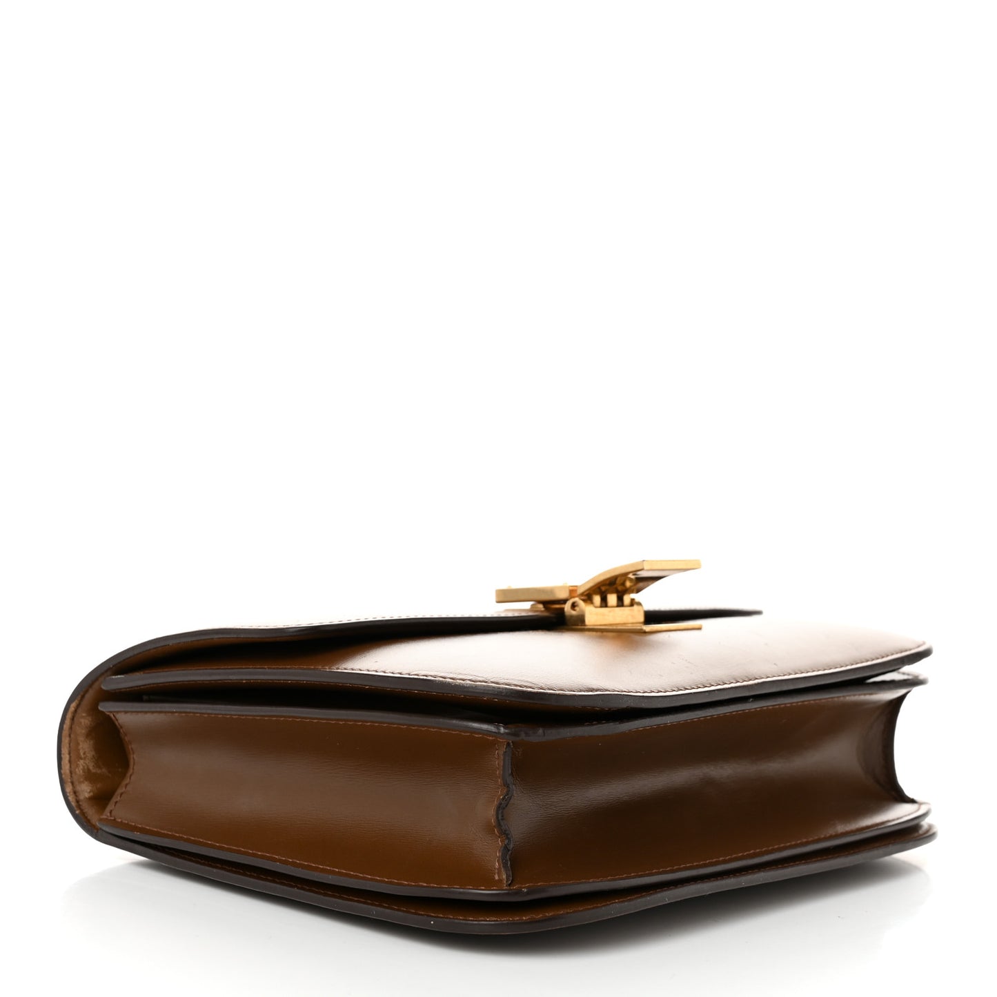 Smooth Calfskin Medium Classic Box Flap Bag Light Camel