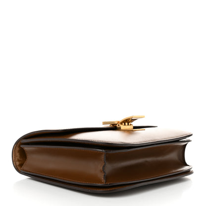 Celine Smooth Calfskin Medium Classic Box Flap Bag Light Camel 4 of 14