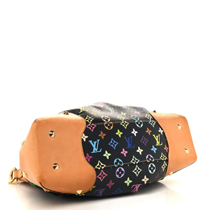 Louis Vuitton Monogram Multicolor Judy GM Black 3 of 12
