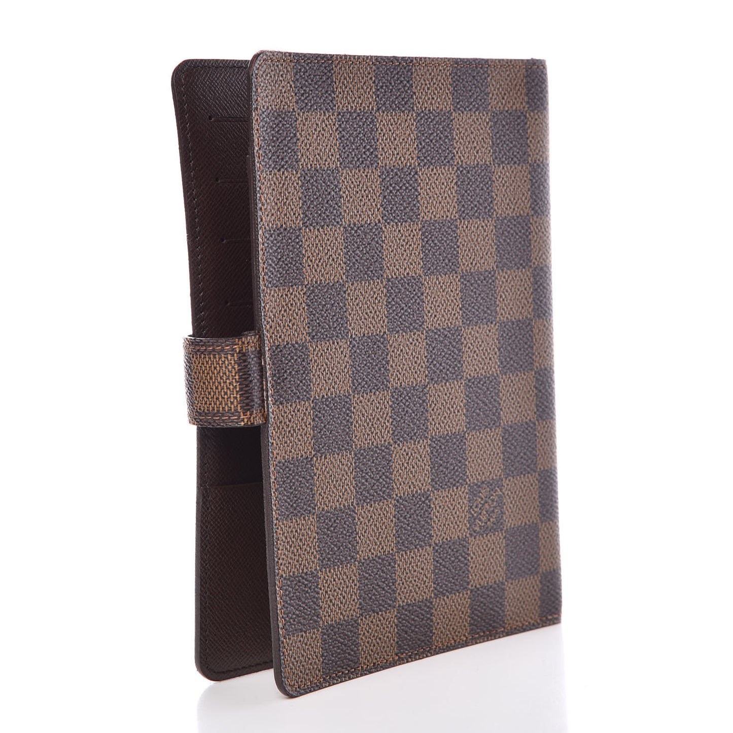 Damier Ebene Medium Ring Agenda Cover