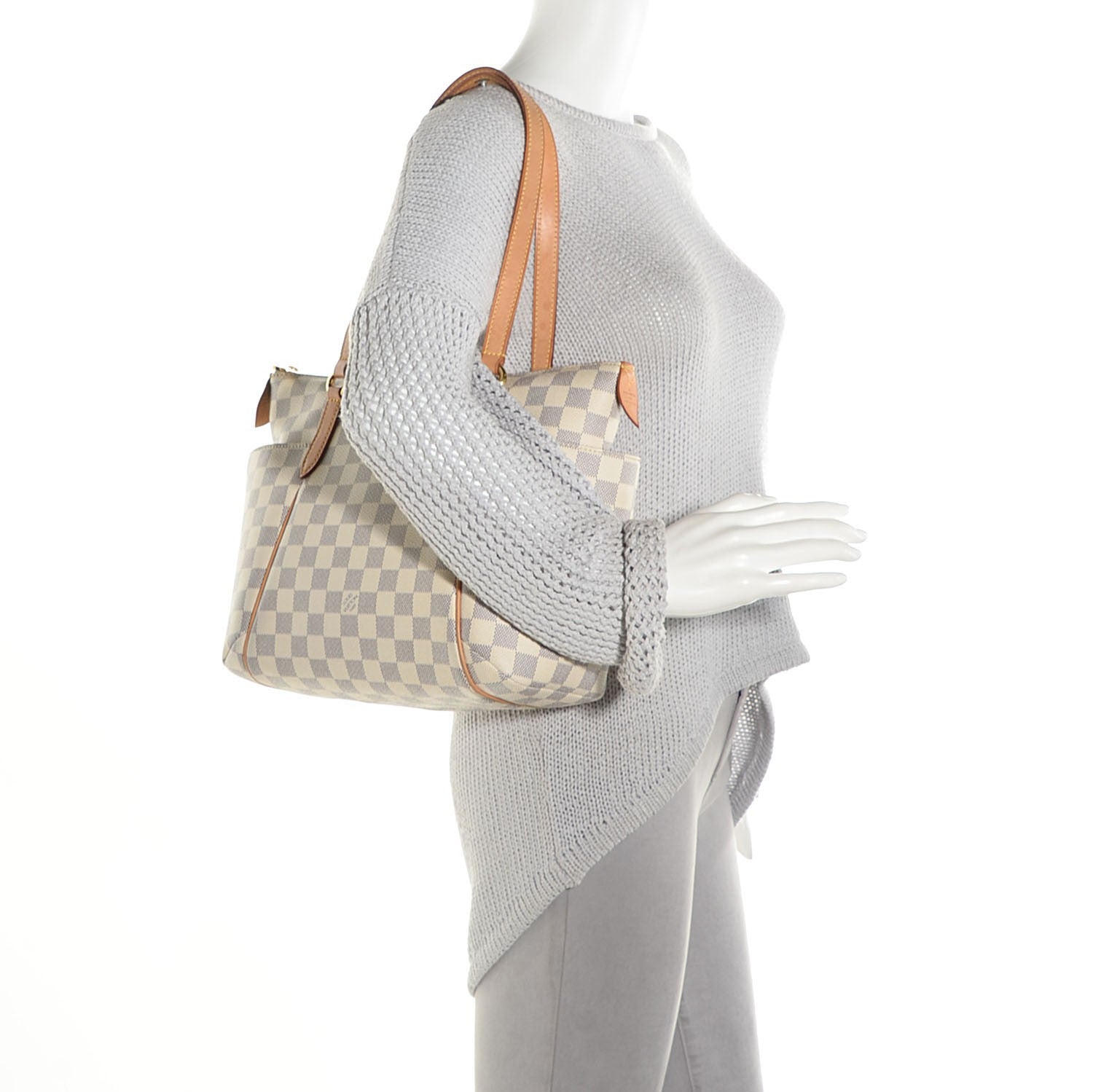 Louis Vuitton Damier Azur Totally PM 2 of 7