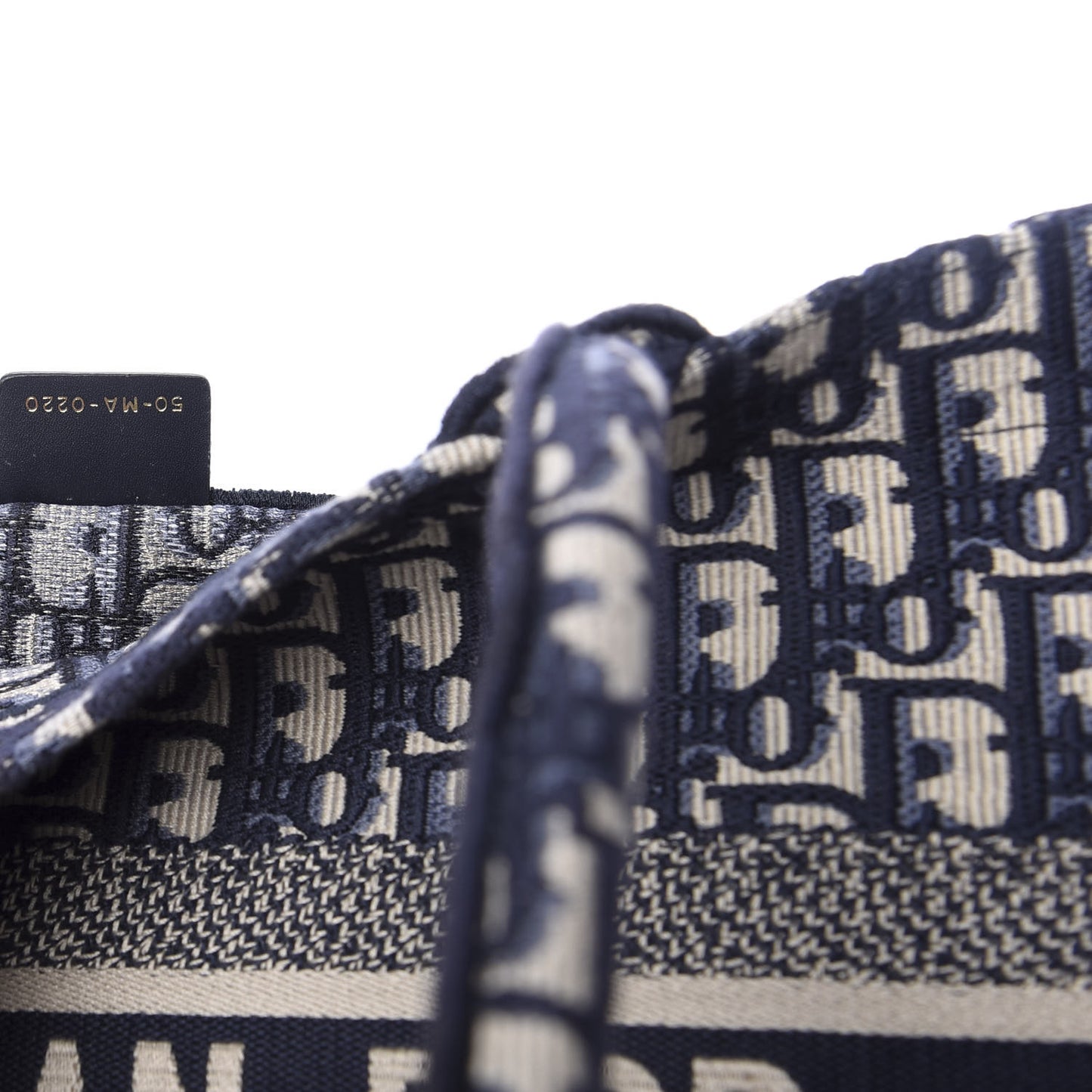 Oblique Medium Book Tote Blue Multicolor