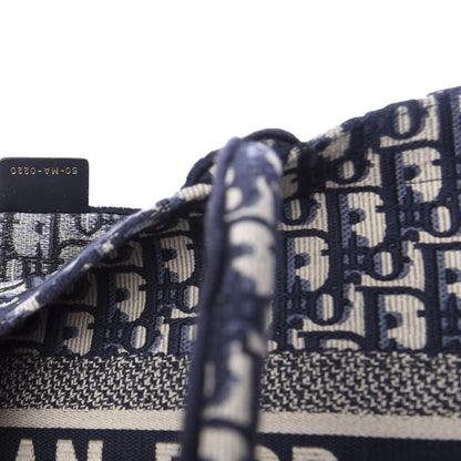 Christian Dior Oblique Medium Book Tote Blue Multicolor 7 of 10