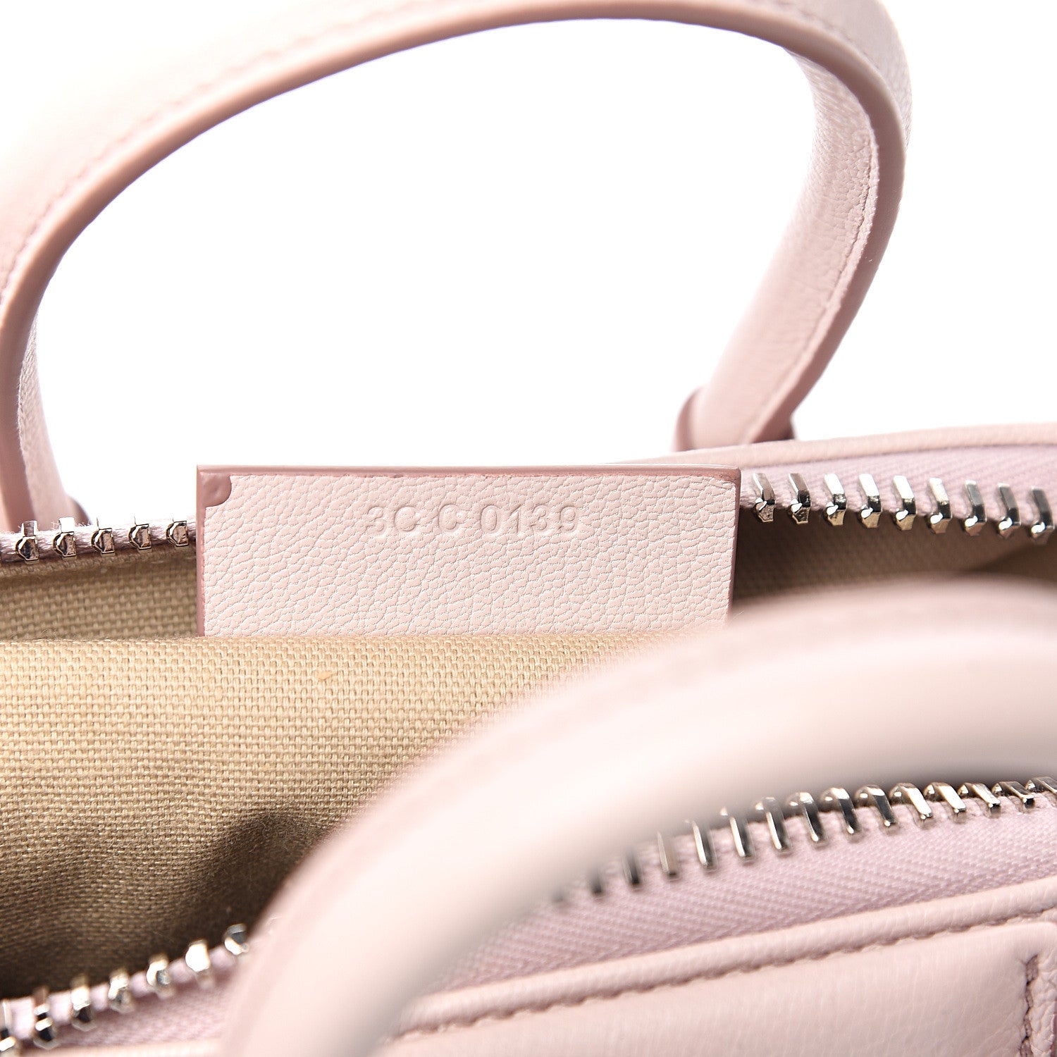 Givenchy Sugar Goatskin Mini Antigona Pale Pink 6 of 9