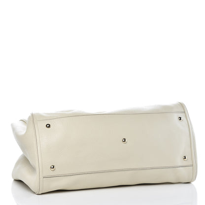 Gucci Pebbled Calfskin Large Soho Shoulder Bag Off White 4 of 10