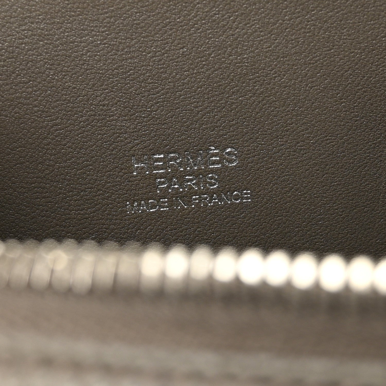 Hermes Taurillon Clemence Bolide 31 Gris Asphalte 6 of 12