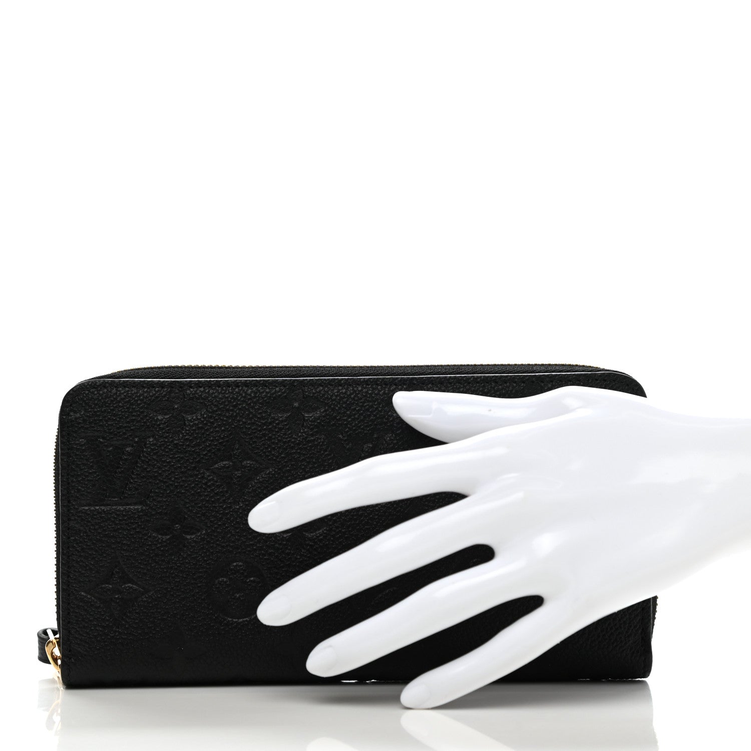 Louis Vuitton Empreinte Zippy Wallet Black 2 of 6