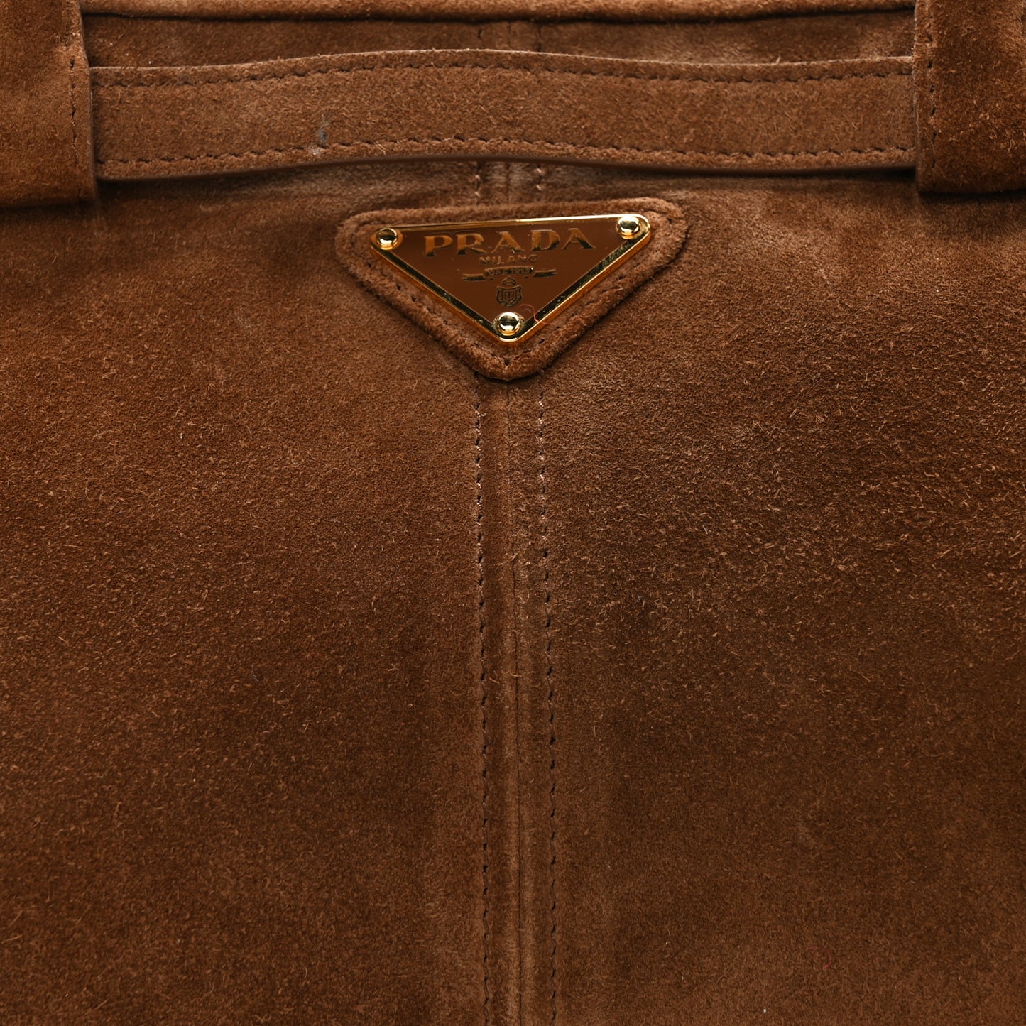 Suede Large Bonnie Shoulder Bag Cocoa Brown