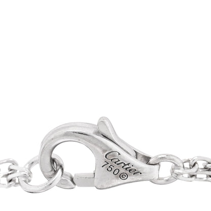 Cartier 18K White Gold Diamond LOVE Bracelet 3 of 3