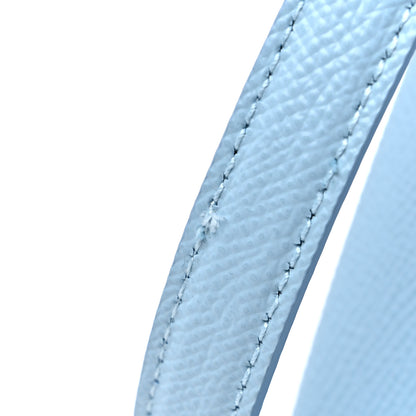Dolce & Gabbana Dauphine Calfskin Miss Sicily Satchel Light Blue 9 of 9