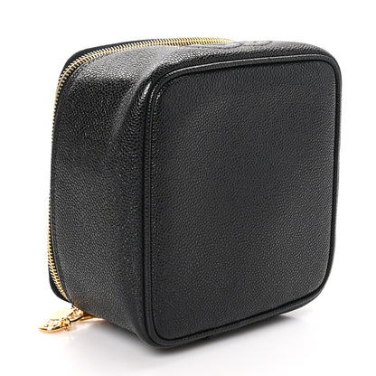 Chanel Caviar CC Vanity Cosmetic Case Black 4 of 12