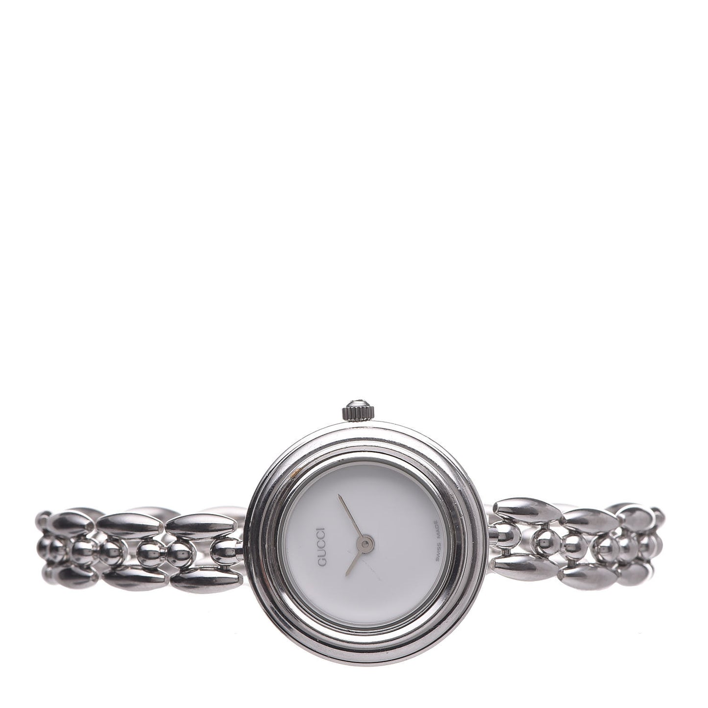 Stainless Steel 26mm Rice Link Interchangeable Bezel Quartz Watch