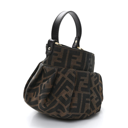 Fendi Zucca Mini Chef Hobo Tobacco 3 of 13